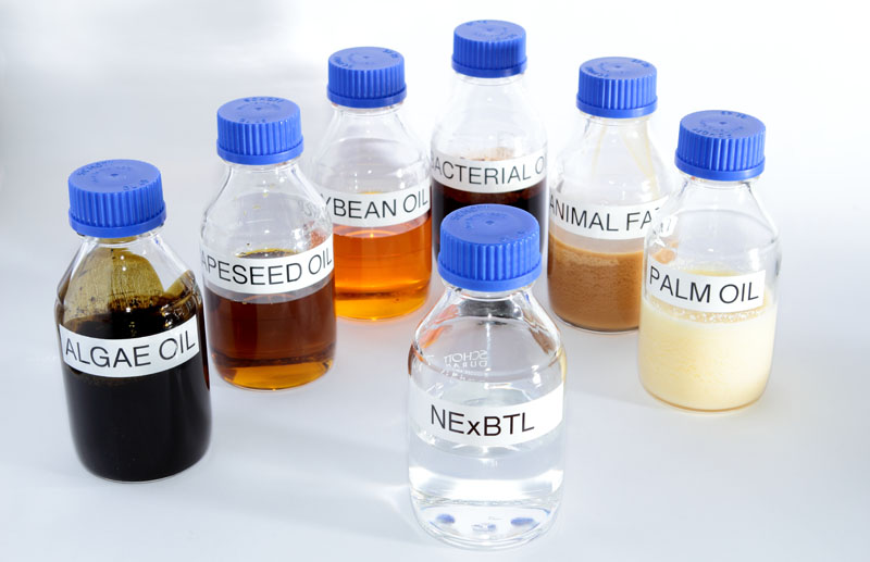 Raw materials for C.A.R.E. Diesel