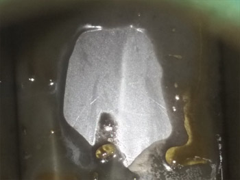 Clean tank bottom