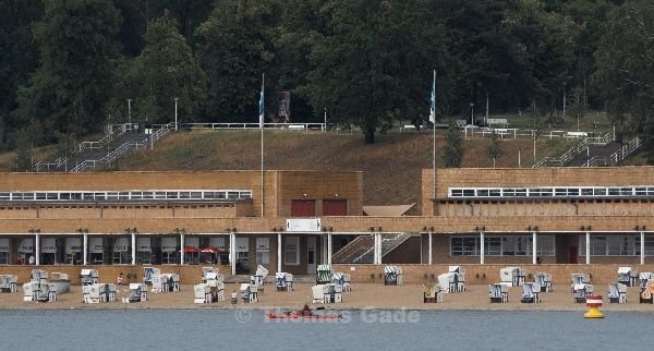 Leere im Standbad  Wannsee 