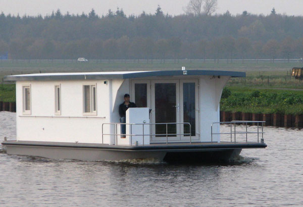 Hausboot auf dem Wasser